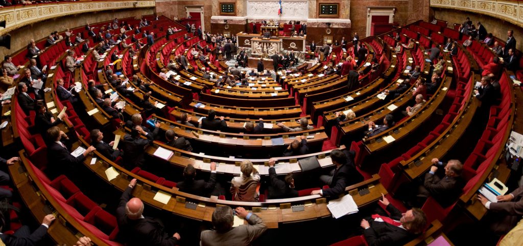 L'assemblée nationale, théâtre des débats sur le Budget 2026.